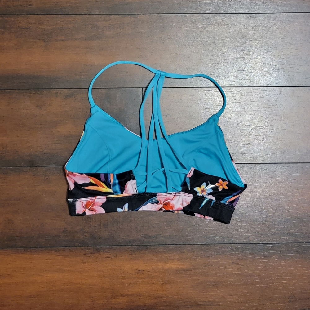 Old Navy Active Go Dry Floral Sports Bra - Picture 2 of 3